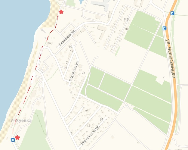 маршрут на карте к дайв-центру Посейдон